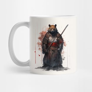 A Samurai bear Mug